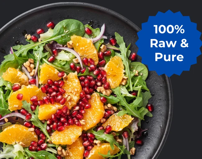 Fresh orange pomegranate salad